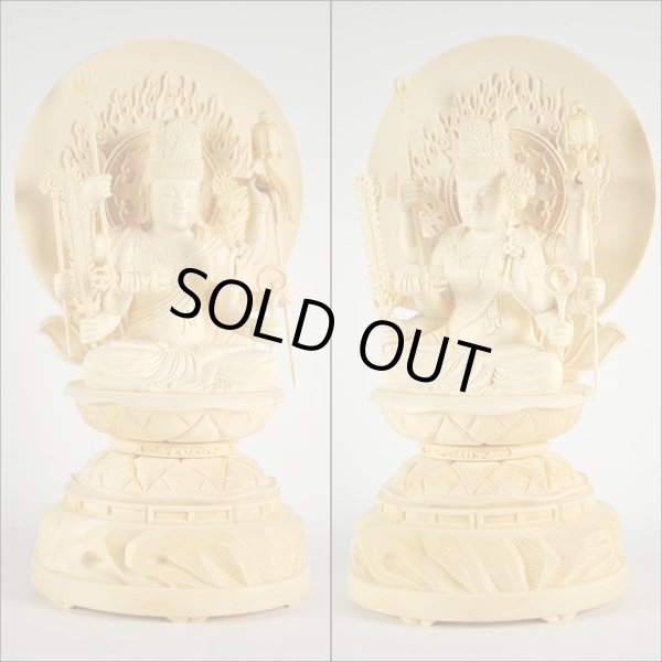 画像6: 大随求菩薩（だいずいくぼさつ）・総桧3.0寸・送料無料