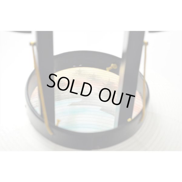 画像9: 特選・お盆提灯【岐阜提灯：大内行灯11号　木製黒檀調・本絹製二重張・牡丹に撫子】盆ちょうちん　行灯　盆用品　お盆飾り　新盆　初盆　色柄提灯　花柄提灯　迎え火　送り火　送料無料