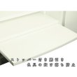 画像10: （6月中旬入荷予定）モダン仏壇【ミニ仏壇・仮納骨壇：新・彩音18号　コットンホワイト】桜螺鈿　小型仏壇　お得なバリュープライス　送料無料