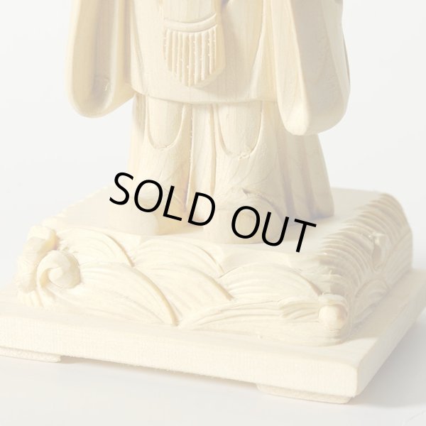 画像5: 龍王4寸・総桧材・高級仏像　送料無料