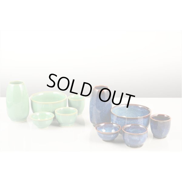 画像7: モダン仏具【陶器モダン5具足:フィリア　ブルー　3.0寸】仏壇仏具　陶器製仏具　現代調仏具　送料無料