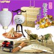画像1: 初めてのお盆〜毎年使える【豪華：新盆セット＋掛布付き盆棚・篝三段西陣織金襴 G3N】お盆・新盆・初盆　提灯　ちょうちん　牛馬　迎え火　送り火　お盆飾り　祭壇　盆棚　精霊棚　仏壇　送料無料
