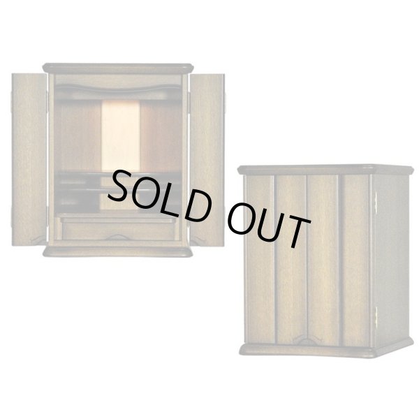 画像3: 1本限り販売　国産仏壇【モダン仏壇　センチュリー　18号　ナラ材　試作品】小型仏壇　ダウンライト装備　送料無料