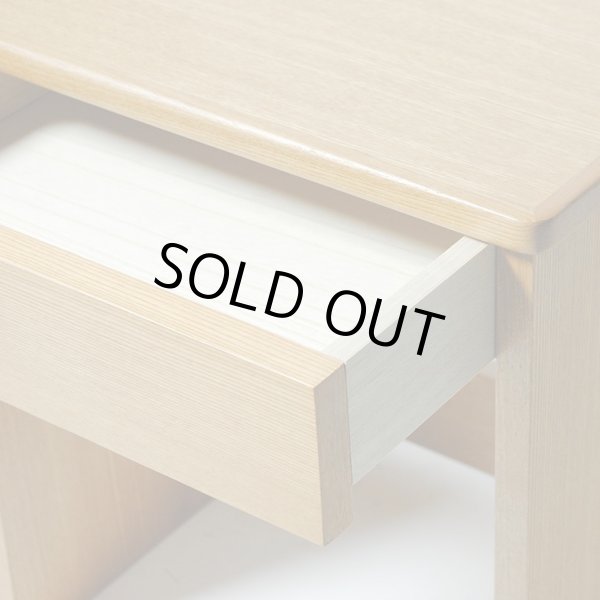 画像4: スツール付き・モダン仏壇台・タモ材【アローズ　ライト色】上置き仏壇用　モダン仏壇台　椅子付仏壇台　送料無料