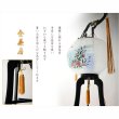 画像6: 限定品　お盆提灯【岐阜提灯：水玉廻転筒付　PC黒蒔絵　一重張11号　牡丹チューリップ】盆ちょうちん　行灯　盆用品　お盆飾り　新盆　初盆　色柄提灯　花柄提灯　迎え火　送り火　送料無料