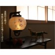 画像15: 特選お盆提灯【岐阜提灯：木製卓上吊り台付　ミニ盆提灯　清麗 (せいれい)　一重和紙・桔梗撫子・LEDユニット（電池灯）】お盆用品　お盆飾り　霊前灯　仏壇用仏具　新盆　初盆　盆花　迎え火　送り火　手描き画　モダンな盆提灯　インテリア行灯　ちょうちん　お灯明
