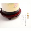 画像6: お盆提灯【現代調八女提灯：梅郷（うめさと）水玉回転筒付コンセントタイプ】モダンな盆提灯　霊前灯　お盆飾り　和照灯　ちょうちん　新盆　初盆　お盆　お彼岸　迎え火　送り火　盆棚　行灯　仏壇　仏具　送料無料