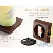 画像8: お盆提灯【京提灯：秋深き竜胆（リンドウ） 本格二重張　雲龍和紙　LEDコードレス　天井にも花咲く浮絵灯（天井投影）】モダンな現代調　霊前灯　お盆飾り　和照灯　ちょうちん　電池灯　新盆　初盆　お彼岸　迎え火　送り火　盆棚　行灯　仏壇　仏具　送料無料