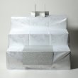 画像2: お盆用品【盆棚（精霊棚）：段ボール祭壇　香華（こうげ）3段 90cm幅　【段布・写真立付 】工具不要・組立式　祭壇　法要　仏事　新盆　初盆　お盆飾り　盆提灯
