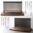 画像2: LED照明付き・メモリアルステージ【祇園（ぎおん）】ブナ材・ウオールナット色・オープン型仏壇・手元供養パーソナル供養・送料無料