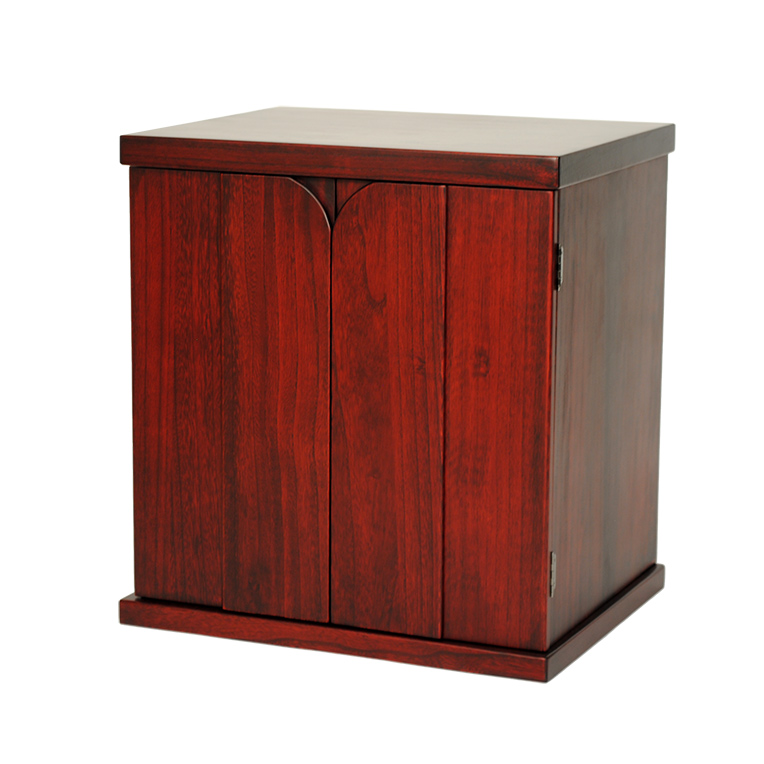 画像3: 納骨壇として利用可能・仏壇台・【春風（しゅんぷう） 紫檀色 総桐】送料無料