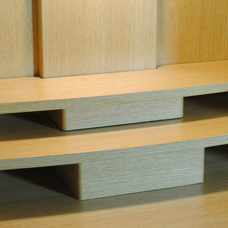 画像7: 天然木欄間・タモ調モダン仏壇【初音（はつね）18号 ワイド型　本色】小型仏壇・上置き仏壇　送料無料