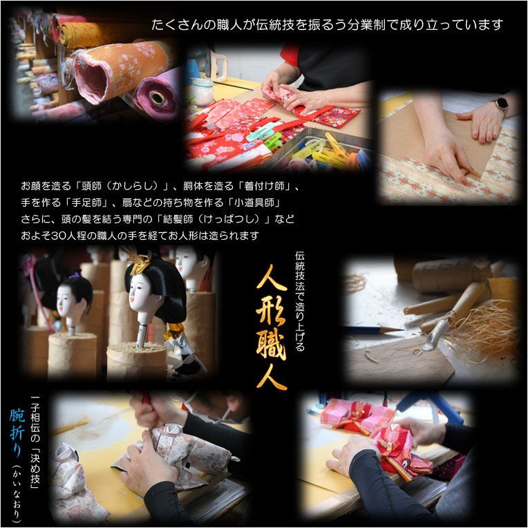 画像14: （予約注文開始 1月下旬出荷）ひな祭り【コンパクト収納飾り：国産モダン雛人形・咲茉（えま）木製丸型アクリルケース　現代的なパステル調衣装】送料無料　ひなまつり　雛祭り　桃の節句　上巳　雛人形　ひな人形　ひな飾り　お雛さま　お姫様　お内裏さま　お殿様　親王飾り　初節句　節句飾り　ケース飾り