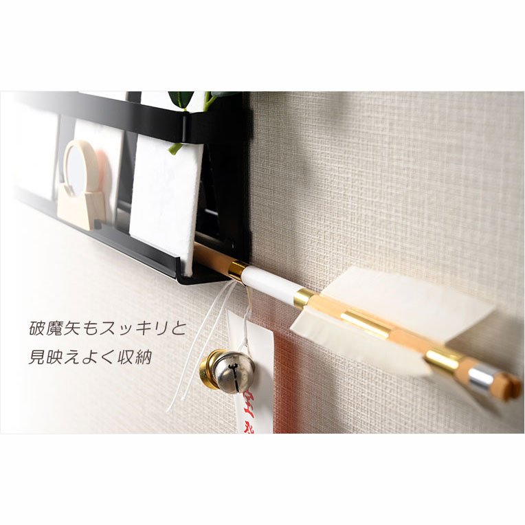 画像5: 超軽量・神棚【モダン神棚・神札入れ　壁掛け式：麻呂（まろ）薄型スリムコンパクト・ブラック　ネコポス便送料無料】組み立て式　神道　神様　神札　お札　札立て　三社仕様　神具　インテリア神棚　現代調神棚