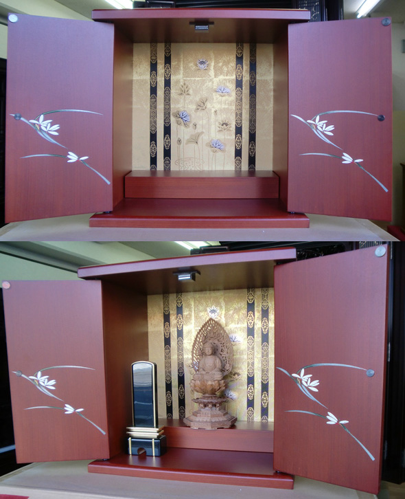 画像1: ミニ仏壇やまとサイズ小